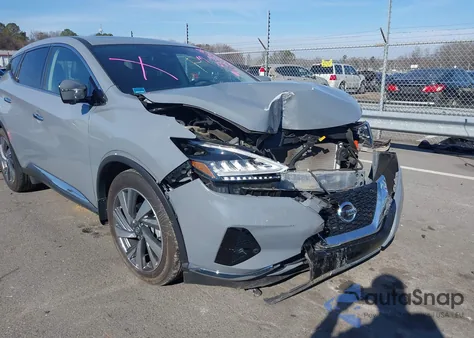 2021 Nissan Murano Sl Fwd из США, поврежденный, VIN 5N1AZ2CJ3MC109126